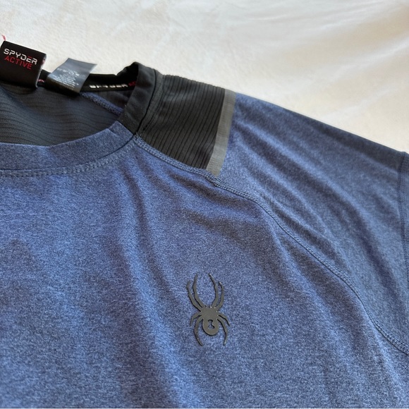 Spyder Men's Active Midweight Long Sleeve Shirt XL - Picture 5 of 7